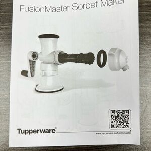 Tupperware FusionMaster Sorbet Maker New With Box